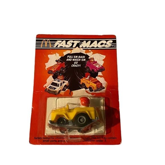 1985 McDonalds Fast Macs Ronald McDonald Runabout - Picture 1 of 3